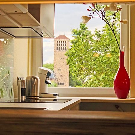 Dompanorama Der Weisse Pfau Apartment Fuer 2-4Pers Speyer Bagian luar foto